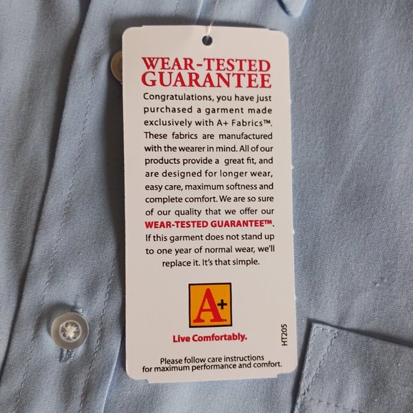 Railroad Short Sleeve Shirt Keolis Commuter Rail Mens Blue Poplin NWT L Large - Picture 4 of 6